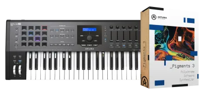 ARTURIA KeyLab 49 mk2 Black + Arturia Pigments 3 GRATIS !!
