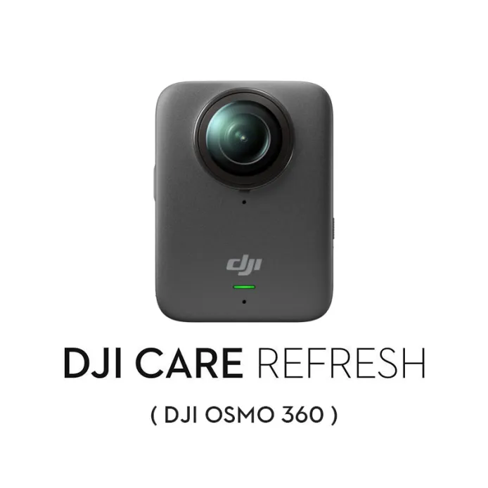 DJI Care Refresh Osmo 360 - plan roczny - Ochrona serwisowa - KOD ELEKTRONICZNY
