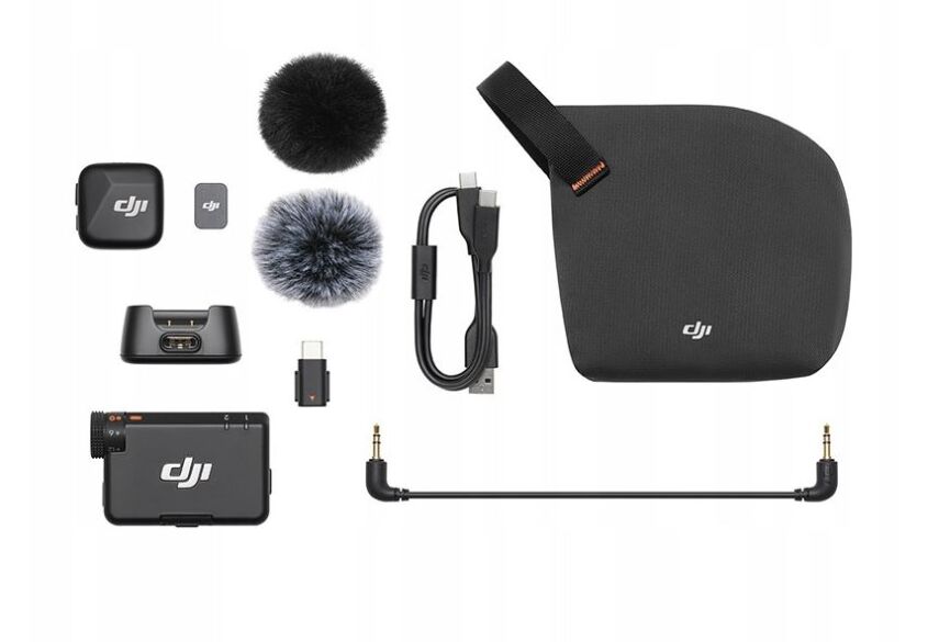 DJI Mic Mini (1 TX + 1 RX) - System mikrofonu bezprzewodowego + etui