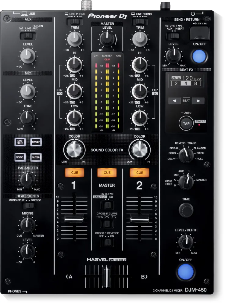 DJ機材 Pioneer DJ DJM-450 Pioneer DJ DJM-450 Mixer DJ - kup online | Polska