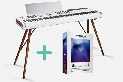 Arturia KeyLab 88 MkII + stylowy stand + V Collection 7