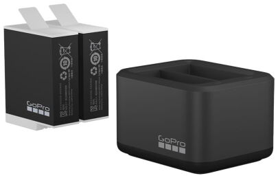 GoPro Dual Charger + Enduro Batteries - podwójna ładowarka + baterie
