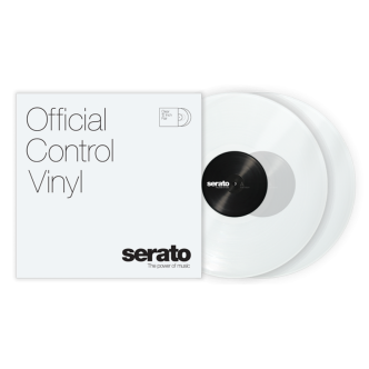 12" płyta z kodem czasowym Serato Standard Colours CLEAR (para)