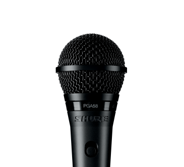 Shure PGA58-XLR-E - dynamiczny mikrofon do wokalu i chórków 