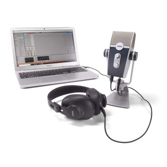 AKG Podcaster Essentials Kit (Lyra + K371) - zestaw do podcastów, vlogów