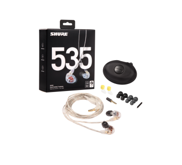 Shure SE535-CL - profesjonalne słuchawki douszne