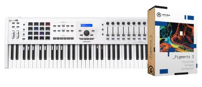 ARTURIA KeyLab 61 mk2 White + Arturia Pigments 3 GRATIS !!