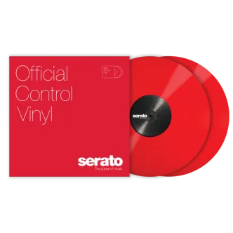 12" płyta z kodem czasowym Serato Standard Colours RED (para) 
