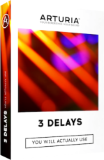 Arturia 3 Delays You’ll Actually Use - Zestaw trzech efektów typu delay ( wersja elektroniczna - kod )