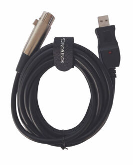 Sontronics XLR-USB - konwerter/3-metrowy kabel XLR na USB-A