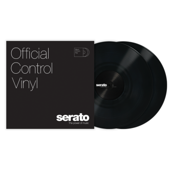 12" płyta z kodem czasowym Serato Standard Colours BLACK (para)