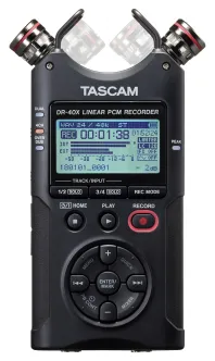 Tascam DR-40X - Przenośny, czterościeżkowy rejestrator z interfejsem audio USB