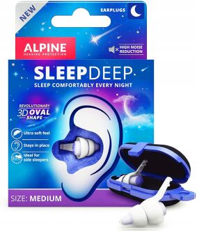 Alpine - Ochronka słuchu / zatyczki stopery Sleep Deep