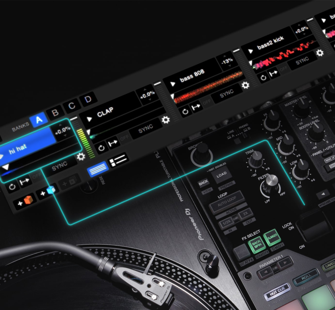 Pioneer DJM-S7 - Funkcja Loop MIDI - avpartner.pl